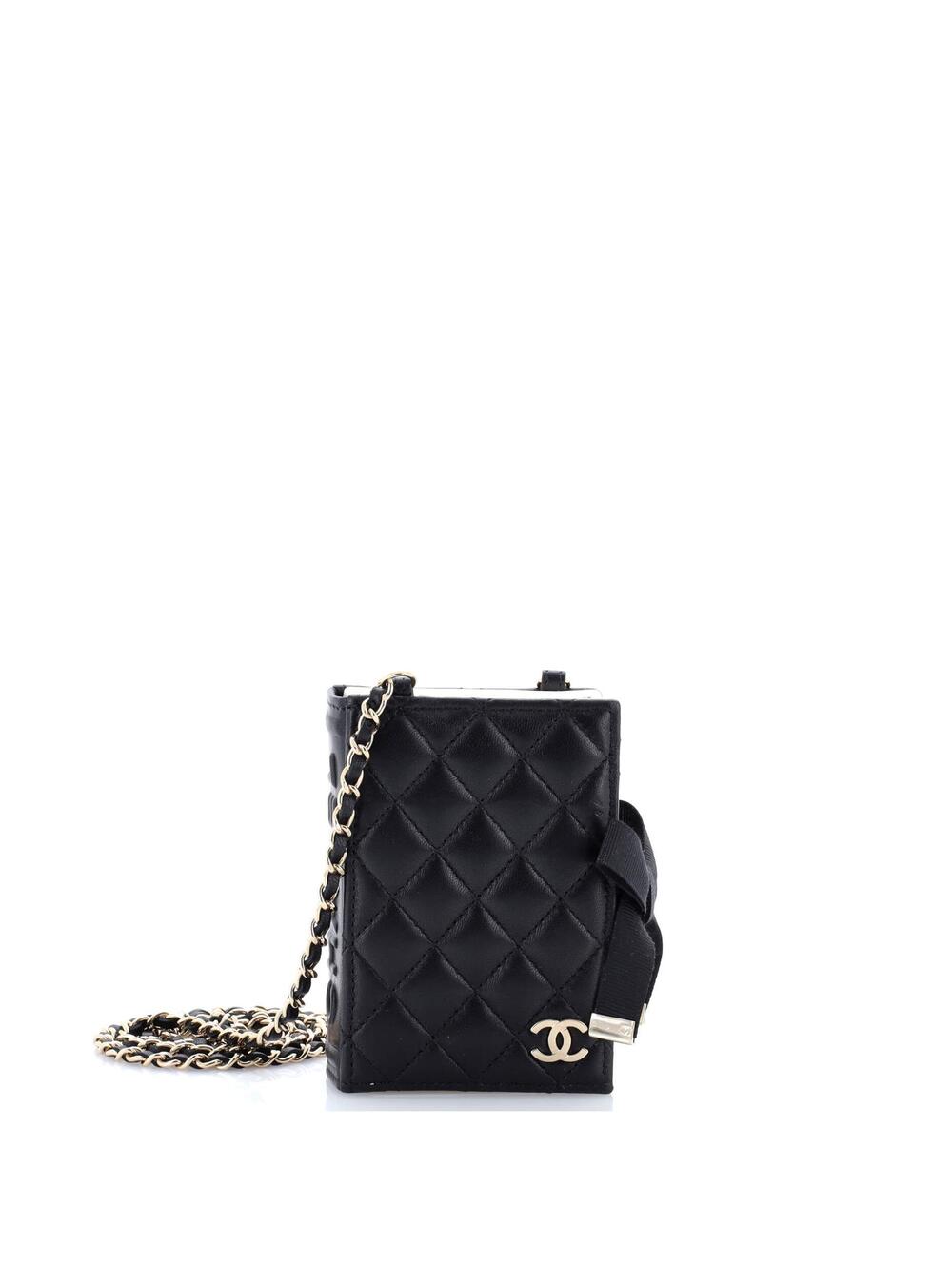 Chanel Cc Book Card Holder With Chain #226729C34B